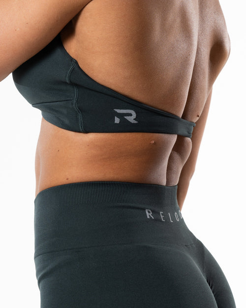 Prime Halterneck Top - Deep Green