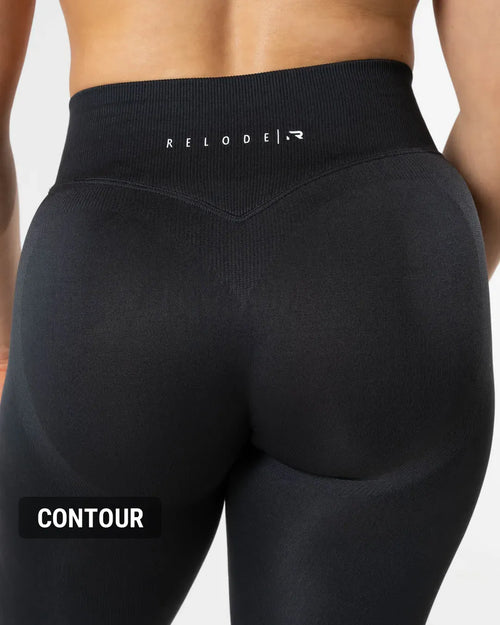 Hybrid Seamless Shorts - Jet Black