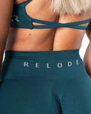 Prime Scrunch Leggings - Teal Green