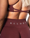 Prime Scrunch Leggings - Burgundy