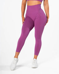 Radiant Scrunch leggings - Neon Purple