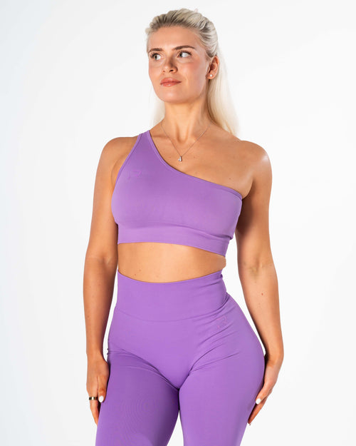 Radiant Single Strap Top - Dark Purple