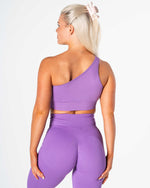 Radiant Single Strap Top - Dark Purple