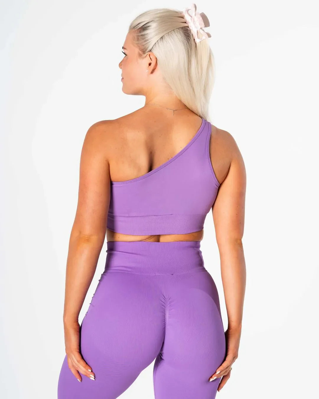 Radiant Single Strap Top - Dark Purple