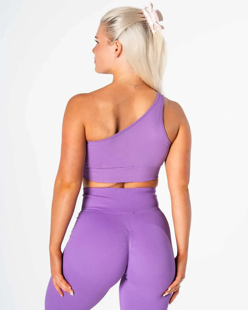 Radiant Single Strap Top - Dark Purple