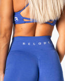 Prime Scrunch Leggings - Cobalt