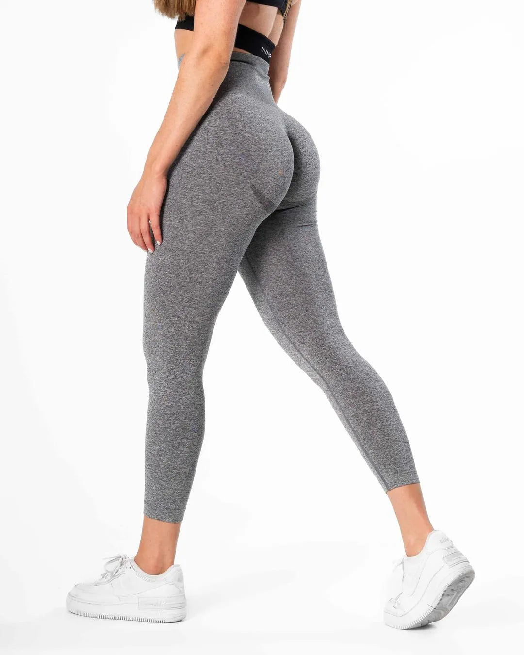 Echo Seamless Tights - Dark Grey