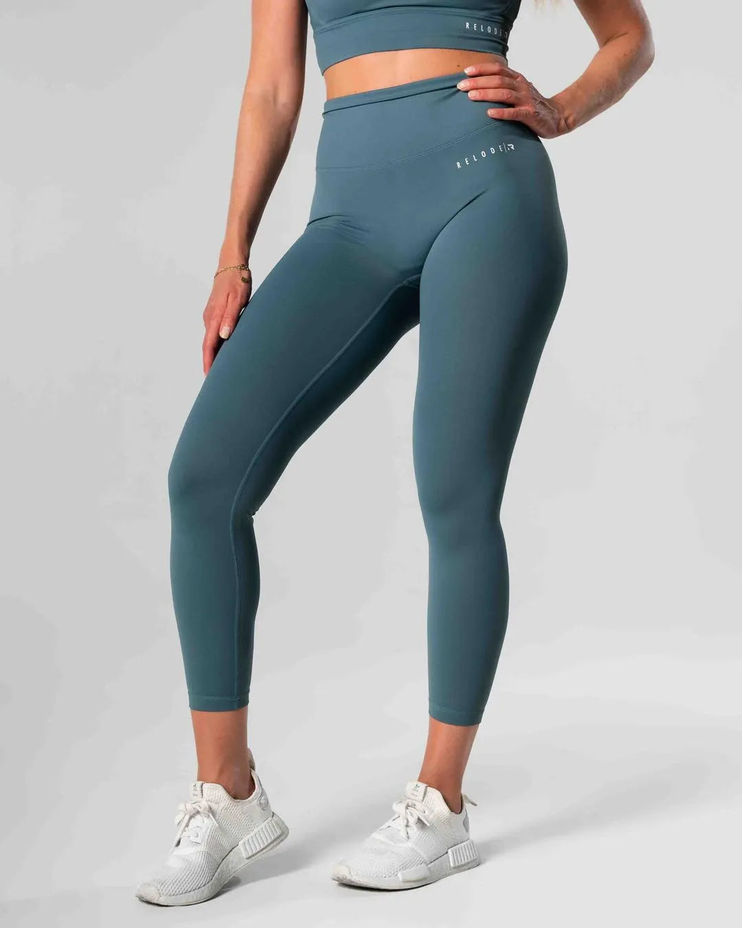 Mercy Leggings - Teal Green