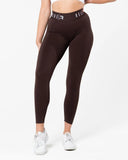 Apex Seamless Leggings - Brown