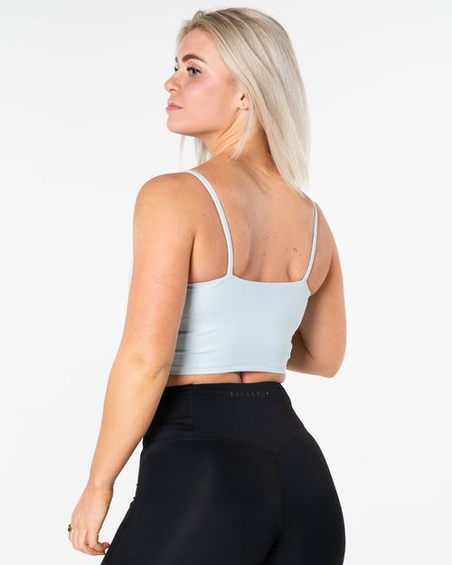 Core Crop Top - Light Blue