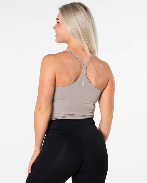 Core Singlet Top - Beige