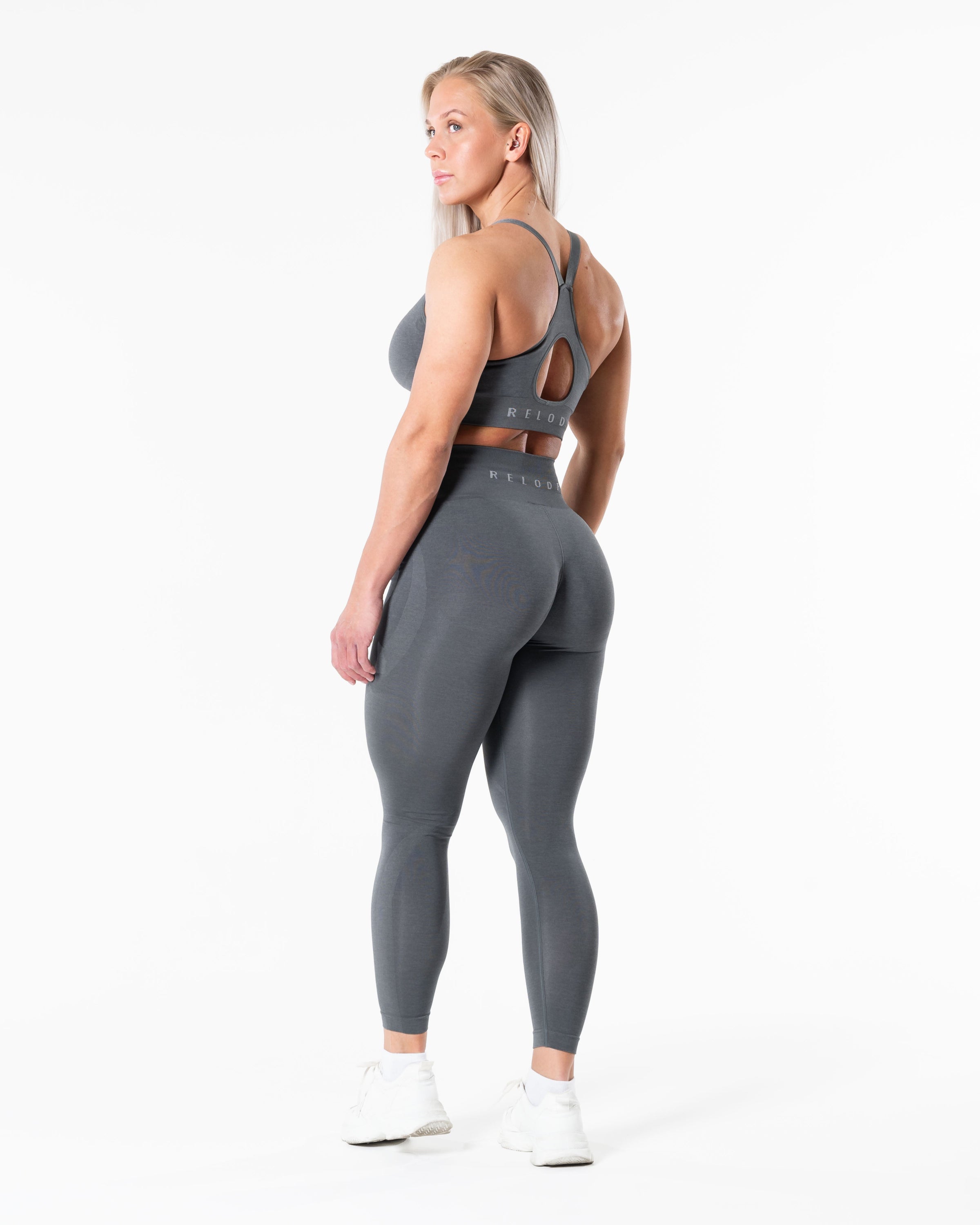 Prime Scrunch Top - Granite