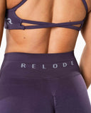 Prime Scrunch Leggings - Plum Purple
