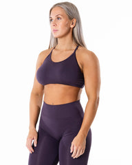 Prime Seamless Top  - Plommonlila