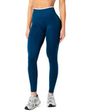 Hybrid Contrast Leggings - Blue