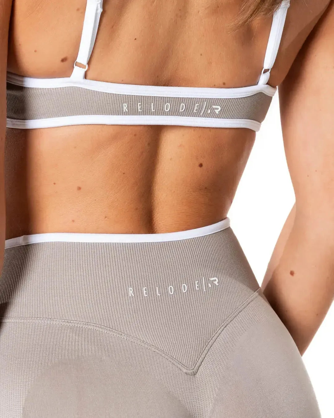 Hybrid Contrast leggings - Dune