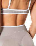 Hybrid Contrast Leggings - Dune