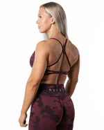 Prime Seamless Camo Top - Red