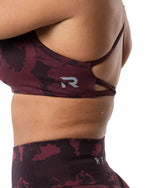 Prime Seamless Camo Top - Red