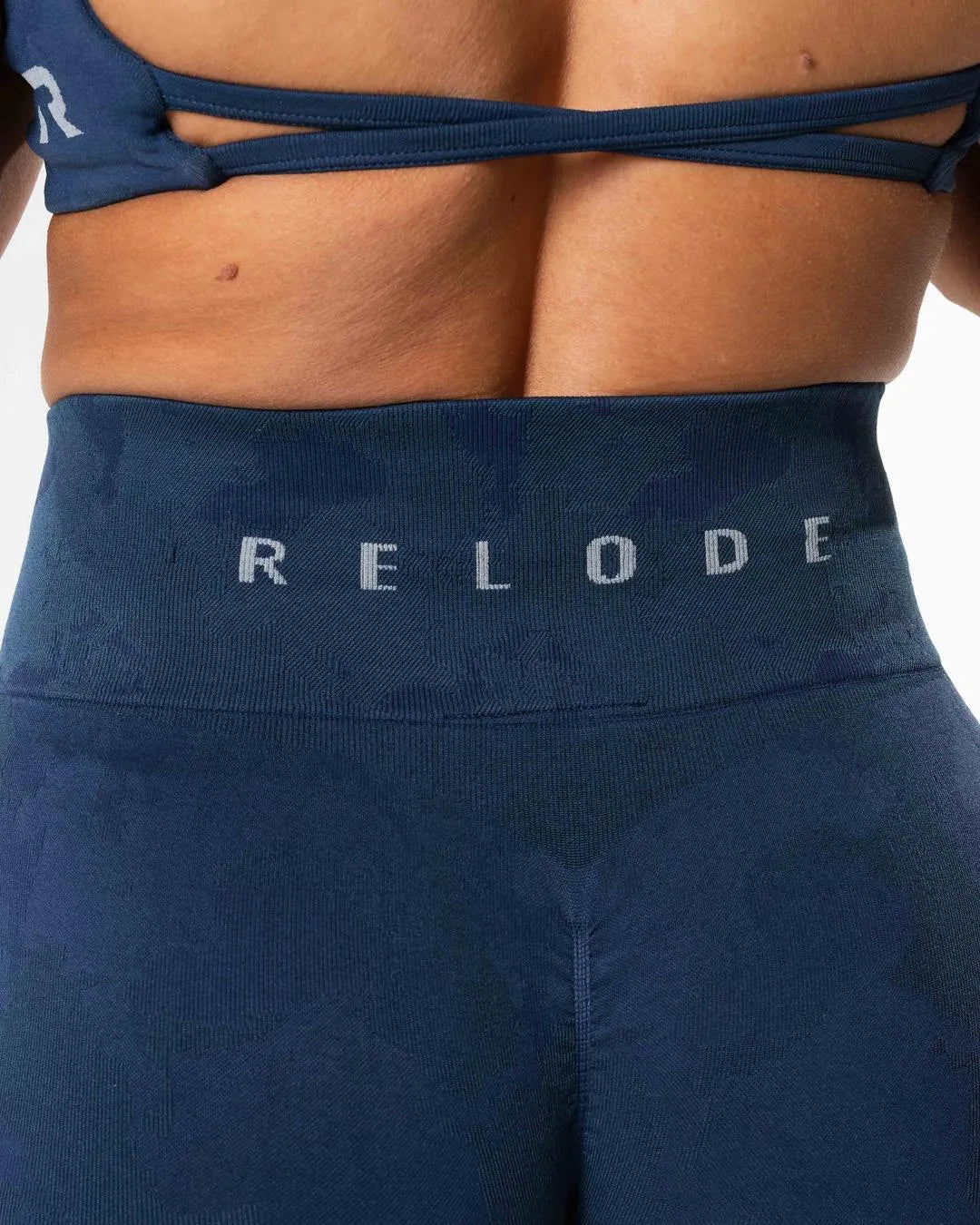 Prime Scrunch Camo leggings - Blue