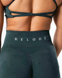 Prime Scrunch Camo Leggings - Teal