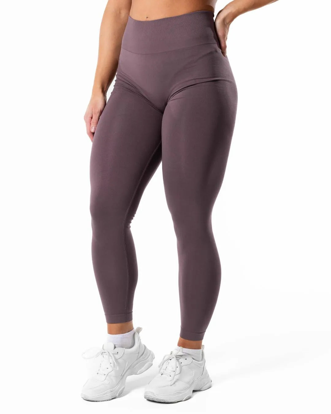 Prime Scrunch Tights - Dusty purple - RELODE