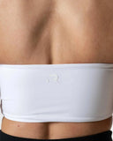 Clean Bandeau Top - White