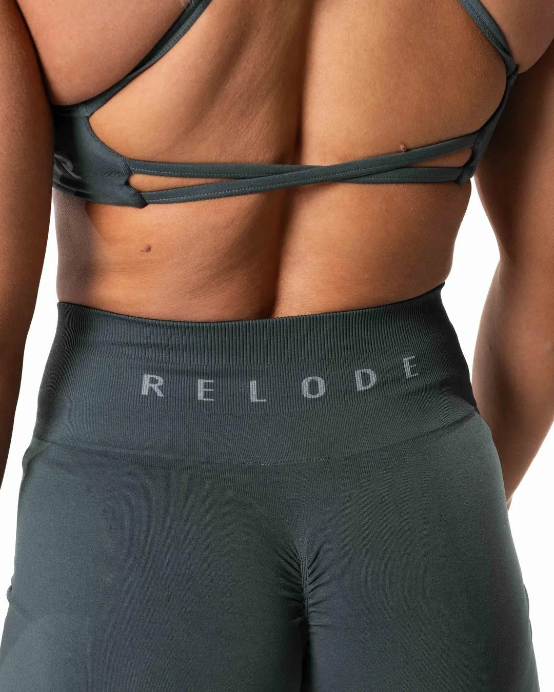 Prime Scrunch leggings - Dusty Green