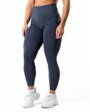 Prime Scrunch Leggings - Dusty Blue