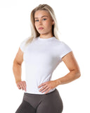 Aura Peach T-shirt - White