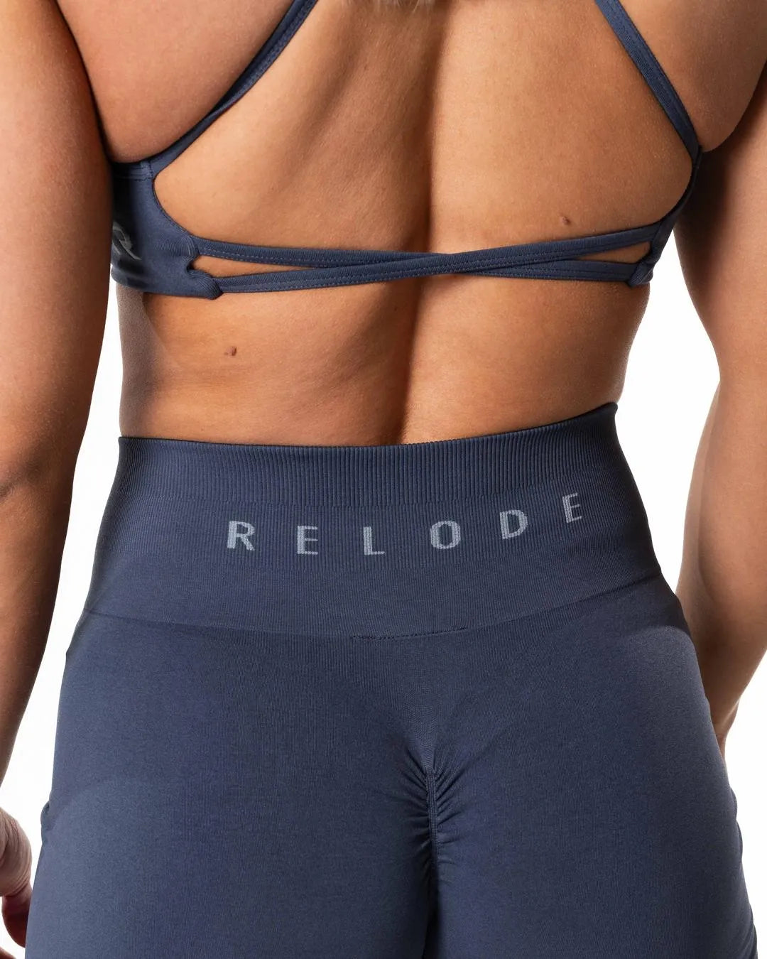 Prime Scrunch leggings - Dusty Blue