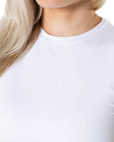 Aura Peach T-shirt - White