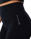Velocity Scrunch Leggings - Black