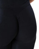 Velocity Scrunch Leggings - Black