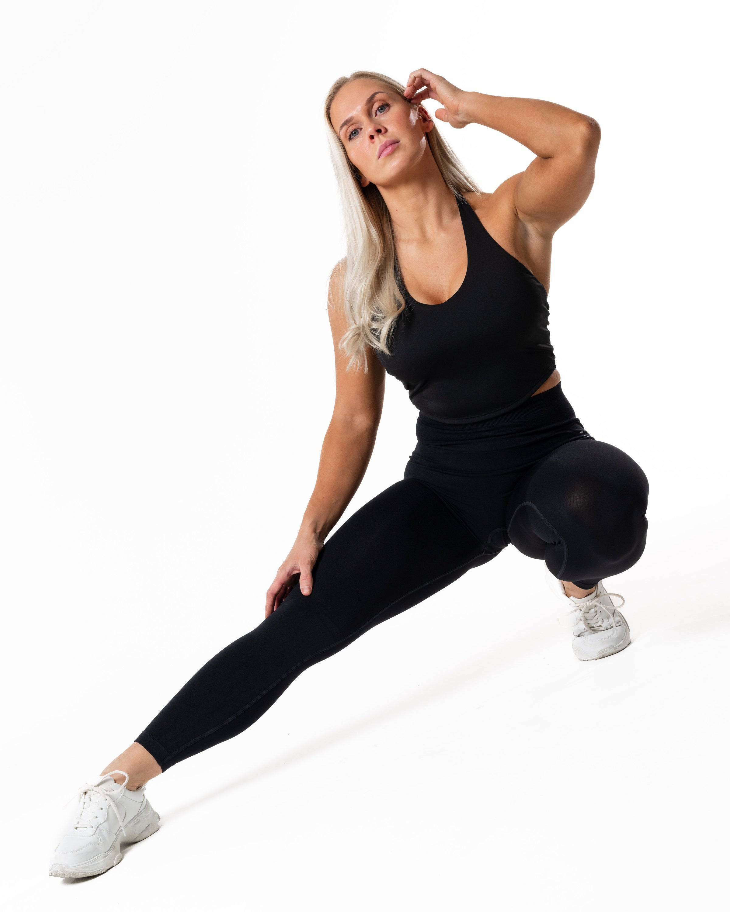 Velocity Scrunch Leggings - Black