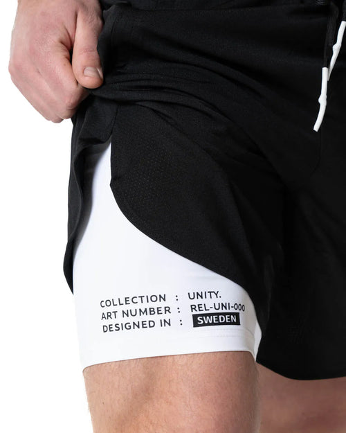 Unity Shorts - Black & White