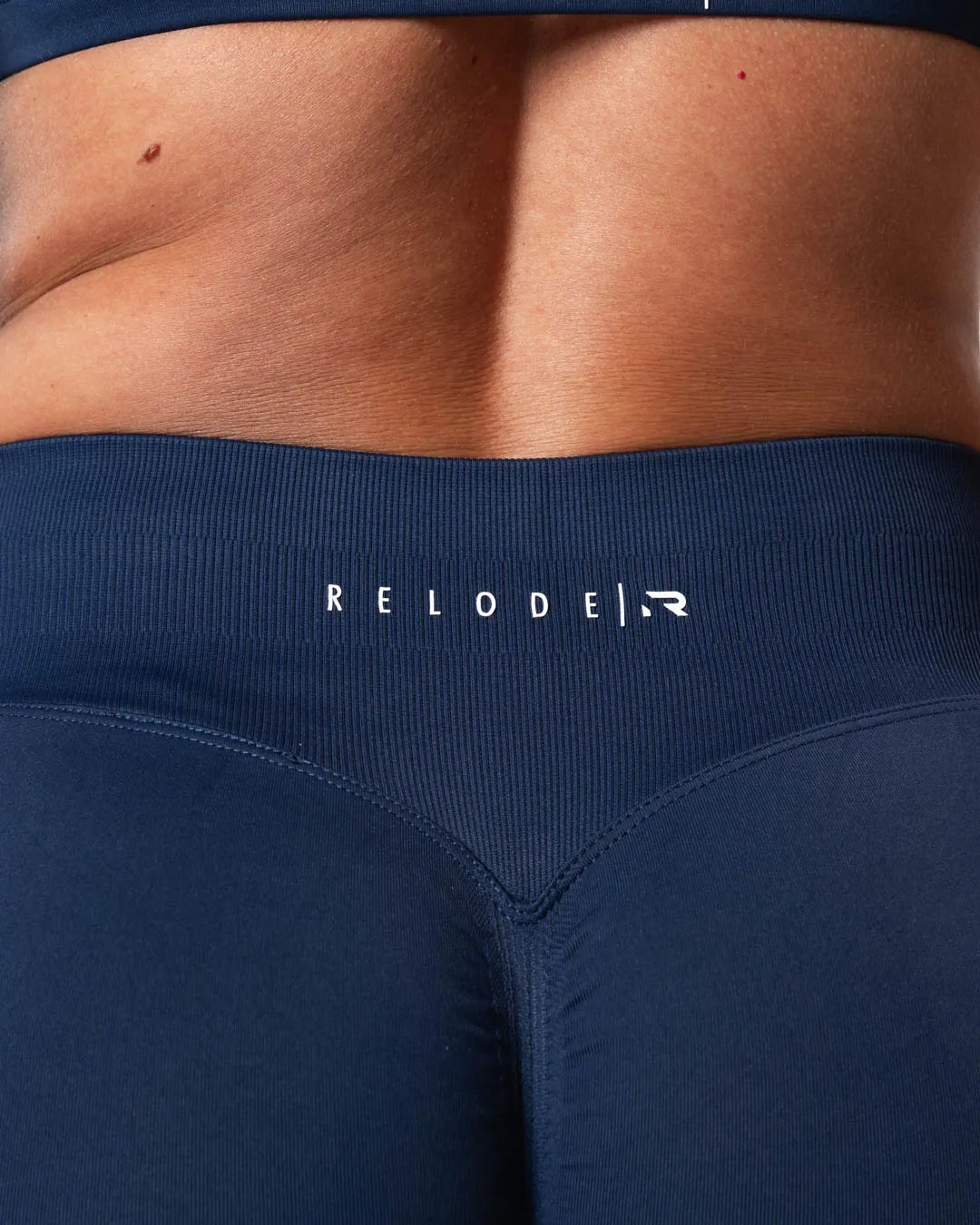 Aura Seamless Scrunch Leggings - Midnight Blue