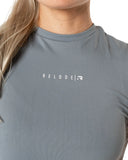 Aura Seamless T-shirt - Slate Grey