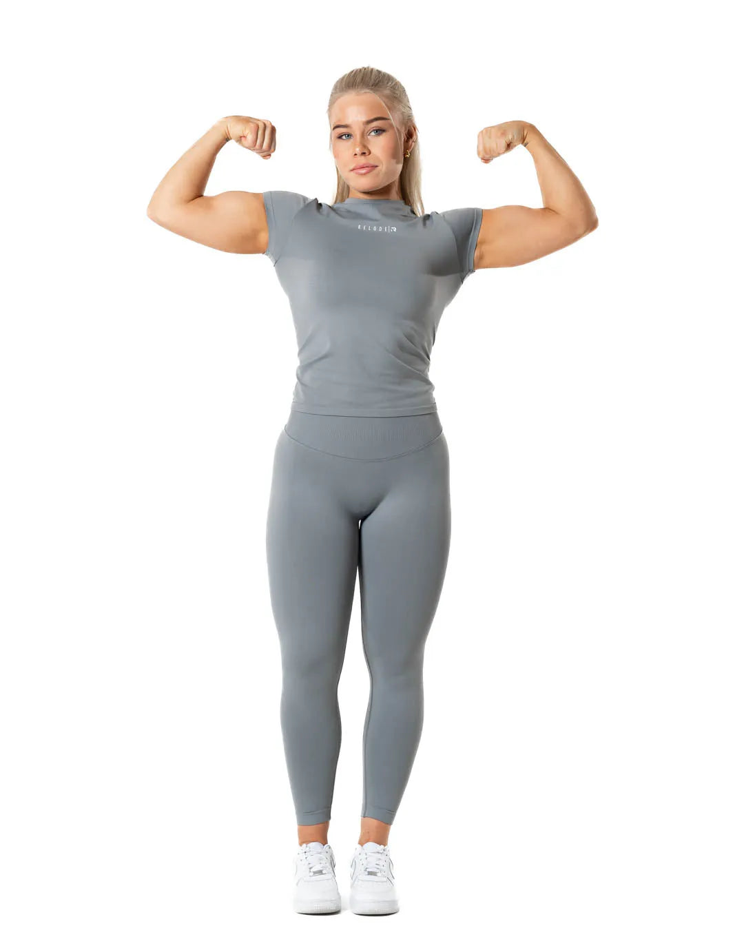 Aura Seamless T-shirt - Slate Grey