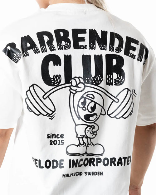 Barbender Oversized T-shirt Women - White
