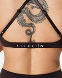 Aura Seamless Sports Bra - Espresso Brown