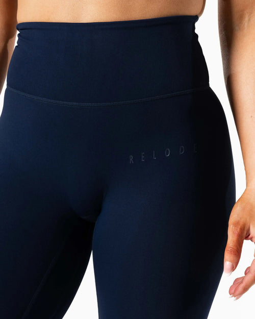 Clean Tights Flared Petite - Dark Blue