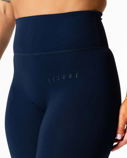Clean Flared leggings - Dark Blue