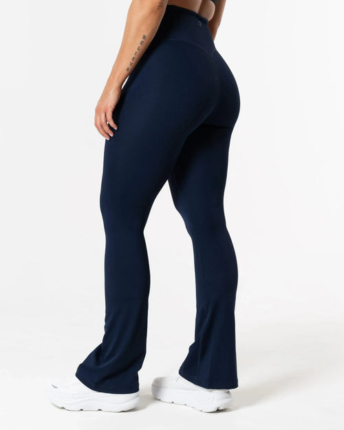 Clean Flared leggings - Dark Blue