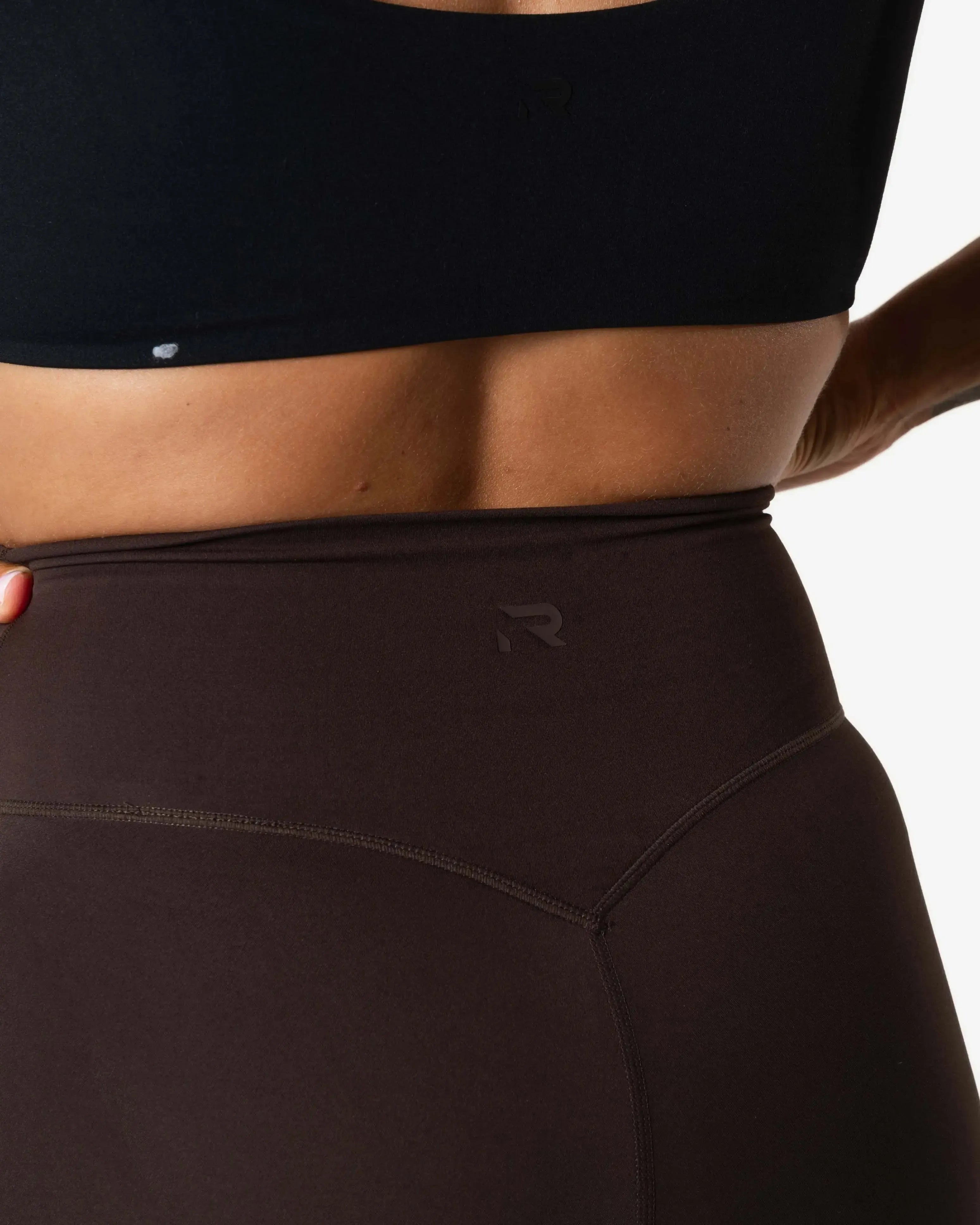 Clean Flared leggings - Brown