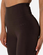 Clean Tights Flared Tall - Brown