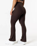 Clean Leggings Flared - Brown