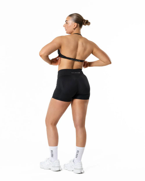 Hybrid Seamless Shorts - Jet Black