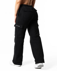 Hybrid Cargo Joggers - Black