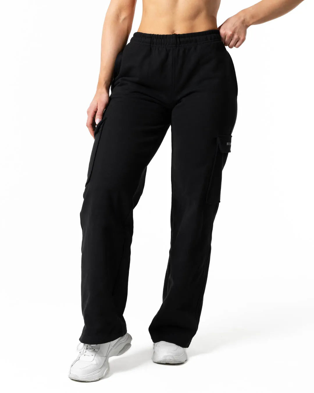 Hybrid Cargo Joggers - Black